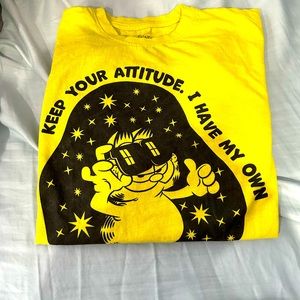 Oversized Garfield graphic tee